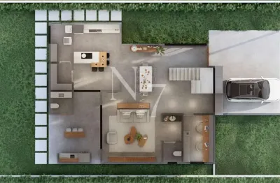 Casa com 3 quartos à venda na Avenida Juca Peçanha, Vila Santista, Atibaia