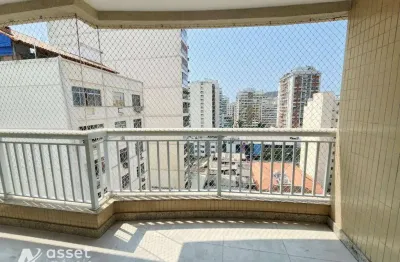 Asset imóveis vende apartamento com varanda e 3 quartos (1suíte), 100m², por r$ 1.190.000 - icaraí - niterói/rj