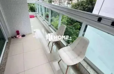 Asset/home imóveis vende apartamento com varanda e 2 quartos (1suíte), 92m², por r$ 937.000 - charitas - niterói/rj