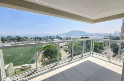 Asset imóveis vende apartamento com varanda e 2 suítes, 75m², por r$ 830.000 - centro - niterói/rj