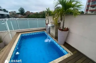 Asset imóveis vende cobertura duplex com 3 quartos (1suíte), 152m², por r$ 1.250.000 - icaraí - niterói/rj