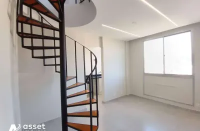 Asset imóveis vende cobertura duplex com 3 quartos (1suíte), 91m², por r$ 430.000 - fonseca - niterói/rj