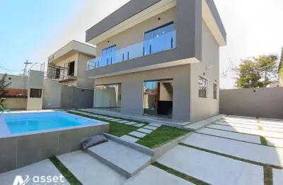 Asset imóveis vende casa duplex alto padrão com 4 suítes, 165m², por r$ 1.480.000 - itaipu - niterói/rj