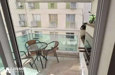 Asset imóveis vende apartamento com varanda e 2 quartos (1suíte), 70m², por r$ 595.000 - santa rosa - niterói/rj