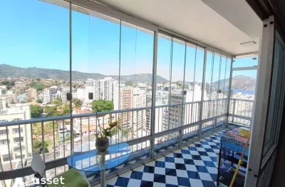 Asset imóveis vende cobertura duplex com 4 quartos (1suíte), 180m², por r$ 1.800.000 - icaraí - niterói/rj