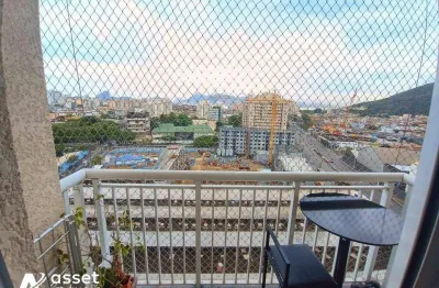 Asset imóveis vende apartamento com varanda e 2 quartos (1suíte), 58m², por r$ 379.000 - centro - niterói/rj