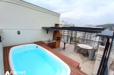 Asset imóveis vende cobertura com 4 quartos (1suíte), 280m², por r$ 2.995.000 - icaraí - niterói/rj