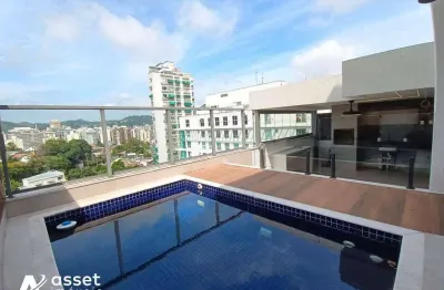 Asset imóveis vende cobertura duplex com 3 suítes, 195m², por r$ 3.380.000 - icaraí - niterói/rj