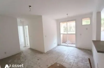 Asset imóveis vende apartamento com varanda e 2 quartos (1suíte), 60m², por r$ 265.000 - maceió - niterói/rj