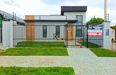 Casa nova 3 quartos (suíte), pé-direito elevado e porcelanato no bairro cajuru