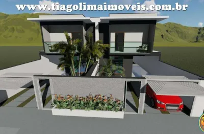 Casa para venda em caraguatatuba, balneário dos golfinhos, 2 dormitórios, 2 suítes, 3 banheiros