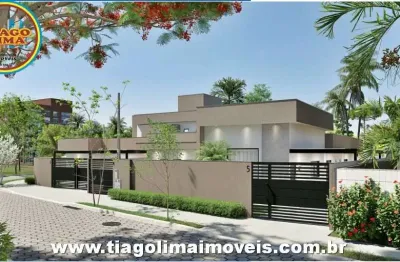 Casa em condomínio para venda em caraguatatuba, pontal santa marina, 3 dormitórios, 2 suítes, 3 banheiros, 2 vagas