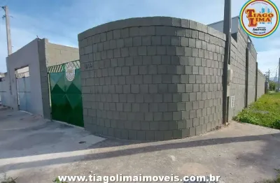 Casa para locação em caraguatatuba, balneário dos golfinhos, 2 dormitórios, 1 banheiro, 2 vagas