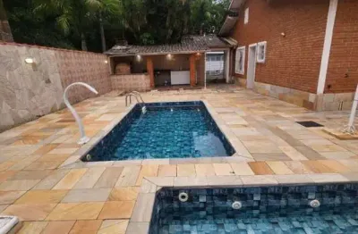 Casa para locação em caraguatatuba, martim de sá, 3 dormitórios, 1 suíte, 2 banheiros, 6 vagas