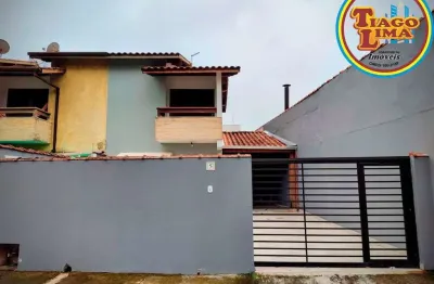 Sobrado para venda em caraguatatuba, jardim primavera, 2 dormitórios, 2 banheiros, 2 vagas