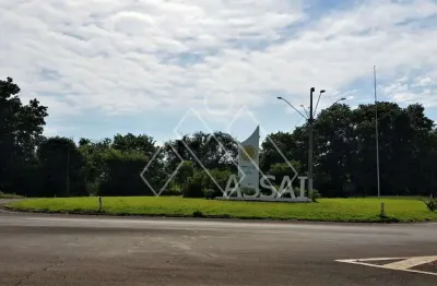 Área à venda assaí-pr, no centro, av principal, área de 5.105m² e frente de 60,00 m