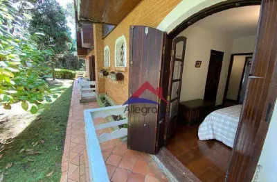 Casa com 7 dormitórios à venda, 924 m² por r$ 3.500.000,00 - recanto araucária - campos do jordão/sp