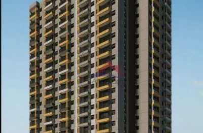 Apartamento com 2 dormitórios para alugar, 38 m² por R$ 2.550,00/mês - Belém - São Paulo/SP