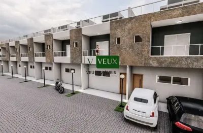 Excelente sobrados de alto padrão a venda  massaguaçu, caraguatatuba triplex em condomínio fechado
