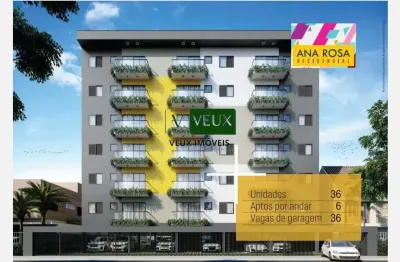 Apartamento residencial para venda aruan, caraguatatuba ana rosa residencial possui 1 dormitório