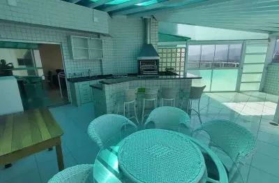 Cobertura duplex para venda indaiá, caraguatatuba-sp possui 4 dormitórios