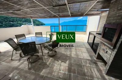 Belíssima cobertura frente mar  Martim de Sá, Caraguatatuba-SP Edifício Itaparica