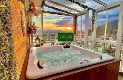 Excelente coberturas a venda  centro, caraguatatuba-sp edifício villa dos ingleses