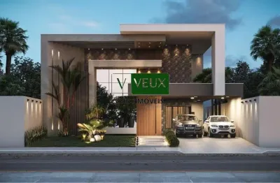 Compre casa com 4 suites e 4 vagas de garagem no bairro indaiá a 100m do mar