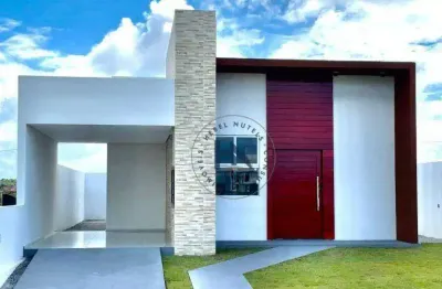 Casa com 3 dormitórios à venda, 95 m² por r$ 460.000,00 - barro vermelho - marechal deodoro/al