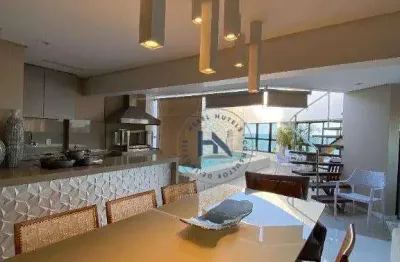 Cobertura com 3 dormitórios à venda, 331 m² por r$ 3.500.000,00 - jatiúca - maceió/al