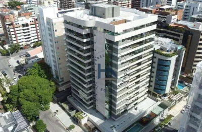 Apartamento com 4 dormitórios à venda, 200 m² por r$ 3.068.000,00 - ponta verde - maceió/al