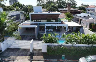 Casa com 4 dormitórios à venda, 510 m² por r$ 3.300.000,00 - gruta de lourdes - maceió/al