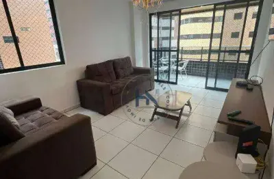 Apartamento com 4 dormitórios para alugar, 135 m² por r$ 6.500,00/mês - ponta verde - maceió/al