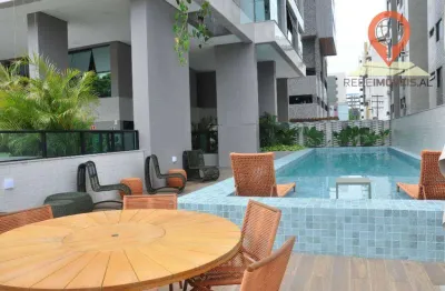 Apartamento com 4 dormitórios à venda, 227 m² por r$ 3.150.000,00 - ponta verde - maceió/al