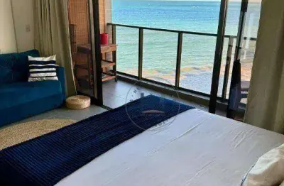 Apartamento com 1 dormitório à venda, 39 m² por r$ 800.000,00 - cruz das almas - maceió/al