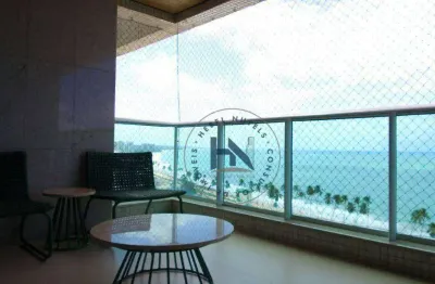 Apartamento com 4 dormitórios à venda, 191 m² por r$ 2.450.000,00 - cruz das almas - maceió/al