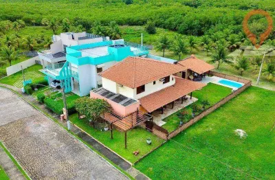 Casa com 4 dormitórios à venda, 250 m² por r$ 1.350.000,00 - corais do sonho verde - paripueira/al