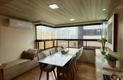 Apartamento com 3 dormitórios à venda, 147 m² por r$ 1.790.000 - jatiúca - maceió/al