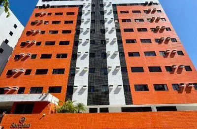 Apartamento com 3 dormitórios para alugar, 65 m² por r$ 3.500,00/mês - ponta verde - maceió/al