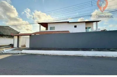 Casa com 4 dormitórios à venda, 269 m² por r$ 740.000 - antares - maceió/al