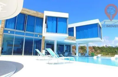 Casa com 5 dormitórios à venda, 800 m² por R$ 5.000.000,00 - Jacarecica - Maceió/AL