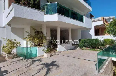 Casa com 4 dormitórios à venda, 500 m² por r$ 6.000.000,00 - camboinhas - niterói/rj