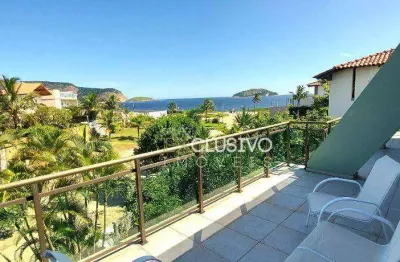 Casa com 4 dormitórios à venda, 603 m² - camboinhas - niterói/rj