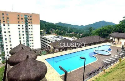 Apartamento com 3 dormitórios, 65 m² - venda por r$ 260.000,00 ou aluguel por r$ 2.010,00/mês - rio do ouro - são gonçalo/rj
