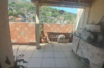 Cobertura com 2 dormitórios à venda, 135 m² por r$ 530.000,00 - santa rosa - niterói/rj