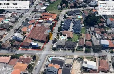 Terreno à venda na Rua Álvaro Alvim, Seminário, Curitiba