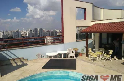 Cobertura com 3 quartos e 3 banheiros à venda, 206 m² ipiranga