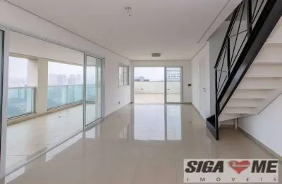 Apartamento duplex com cozinha planejada, 227m2 de área útil no brooklin
