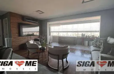 Apartamento em brooklin paulista com 130m² a.ú á venda