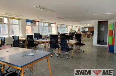 Meia laje - conjunto comercial na faria lima / 448m² - prédio reformado